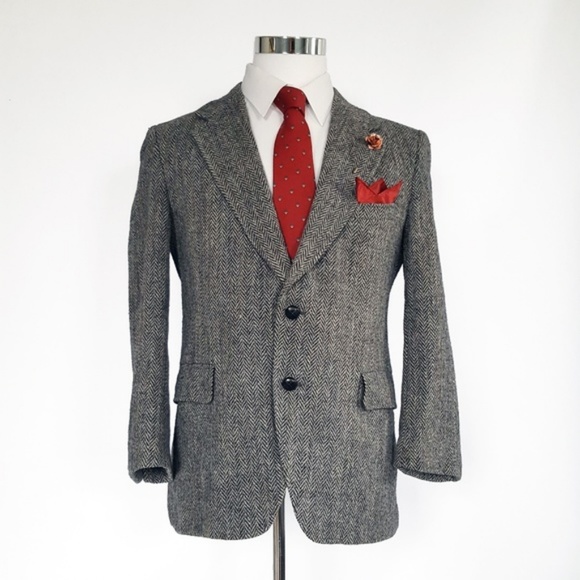 Harris Tweed Other - Harris Tweed Men's Scottish Wool Tweed Blazer 38R